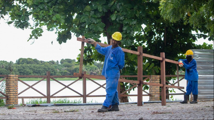 OBRAS na Lagoa da Messejana foram iniciadas em dezembro ado