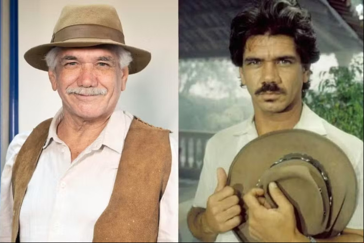 Agora como Deocleciano, o ator contracena com o personagem que ele deu vida no ado