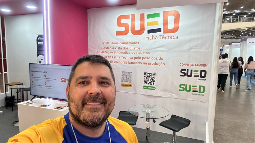 O mestre em istraÃ§Ã£o AndrÃ© JucÃ¡ iniciou sua trajetÃ³ria desenvolvendo uma startup voltada para fichas tÃ©cnicas na gastronomia, atÃ© pivotar a ideia para uma govtech focada em transformar a gestÃ£o da merenda escolar nas redes pÃºblicas de ensino
 