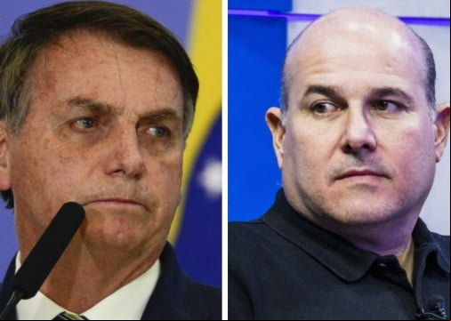 O ex-presidente do Brasil, Jair Bolsonaro (PL), e o ex-prefeito de Fortaleza, Roberto Cláudio