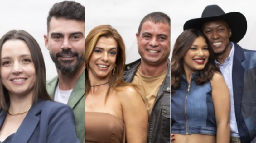 Carol e Radamés, Adriana e Dhomini e Emilyn e Everton estão na berlinda e o casal menos votado deixa o programa amanhã.