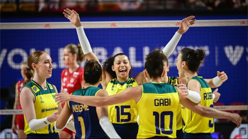 Brasil x Itália hoje (08/06): como assistir ao vivo e online ao jogo da Liga das Nações de vôlei